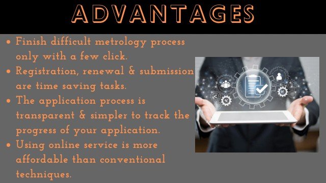 Legal Metrology Online Services, Legal Metrology
