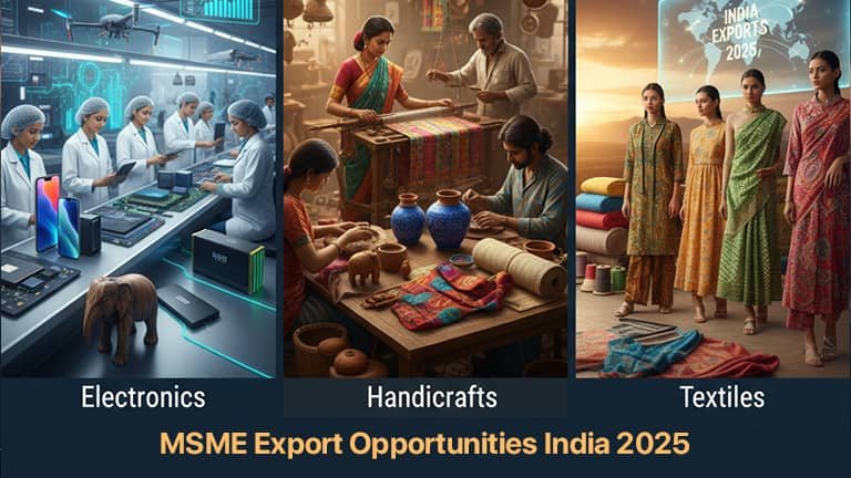 MSME export opportunities India 2025